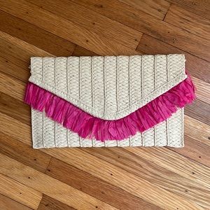 Mark & Graham Fringed Clutch
